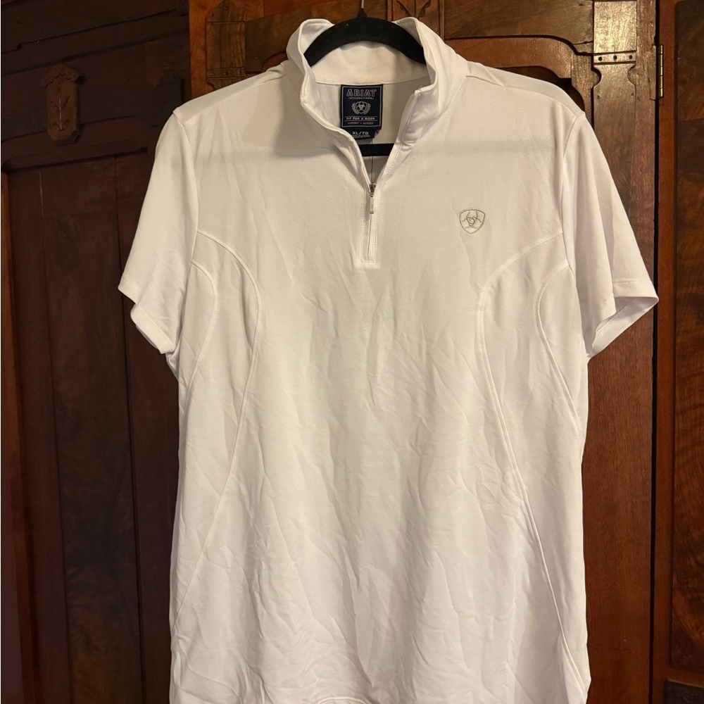 Ariat Women's White Polo/Show Shirt